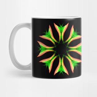 Green mandala Mug